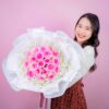 ช่อดอกไม้ Radiant Roses ร้านดอกไม้ Blooming Posies BKK