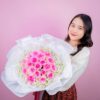 ช่อดอกไม้ Radiant Roses ร้านดอกไม้ Blooming Posies BKK