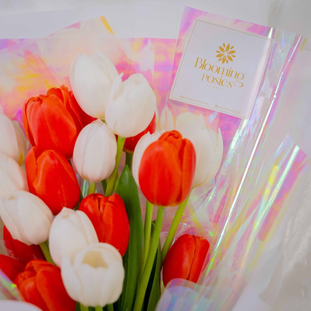 ช่อดอกไม้ Tulip Dream ร้านดอกไม้ Blooming Posies BKK