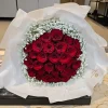 ช่อดอกไม้ Forever Yours ช่อดอกไม้วาเลนไทน์ จาก Blooming Posies BKK