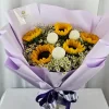 ช่อดอกไม้รับปริญญา Golden Achievement จากร้าน Blooming Posies BKK