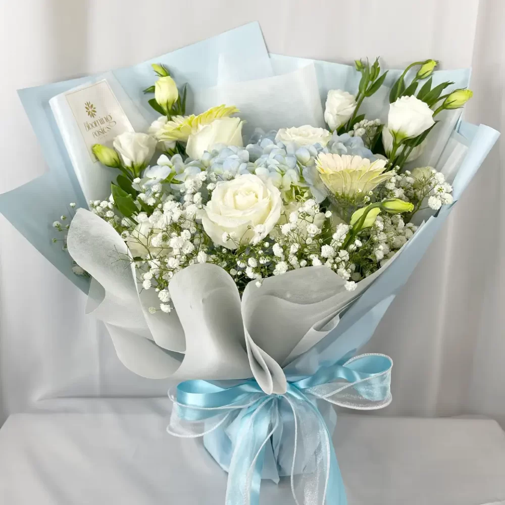 ช่อดอกไม้ Ocean Glory ช่อรับปริญญา จาก Blooming Posies BKK